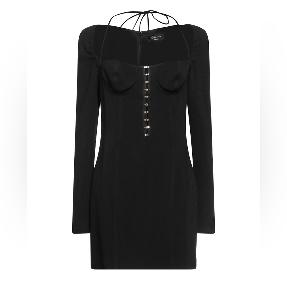 Bluemarine black mini dress/unworn!
